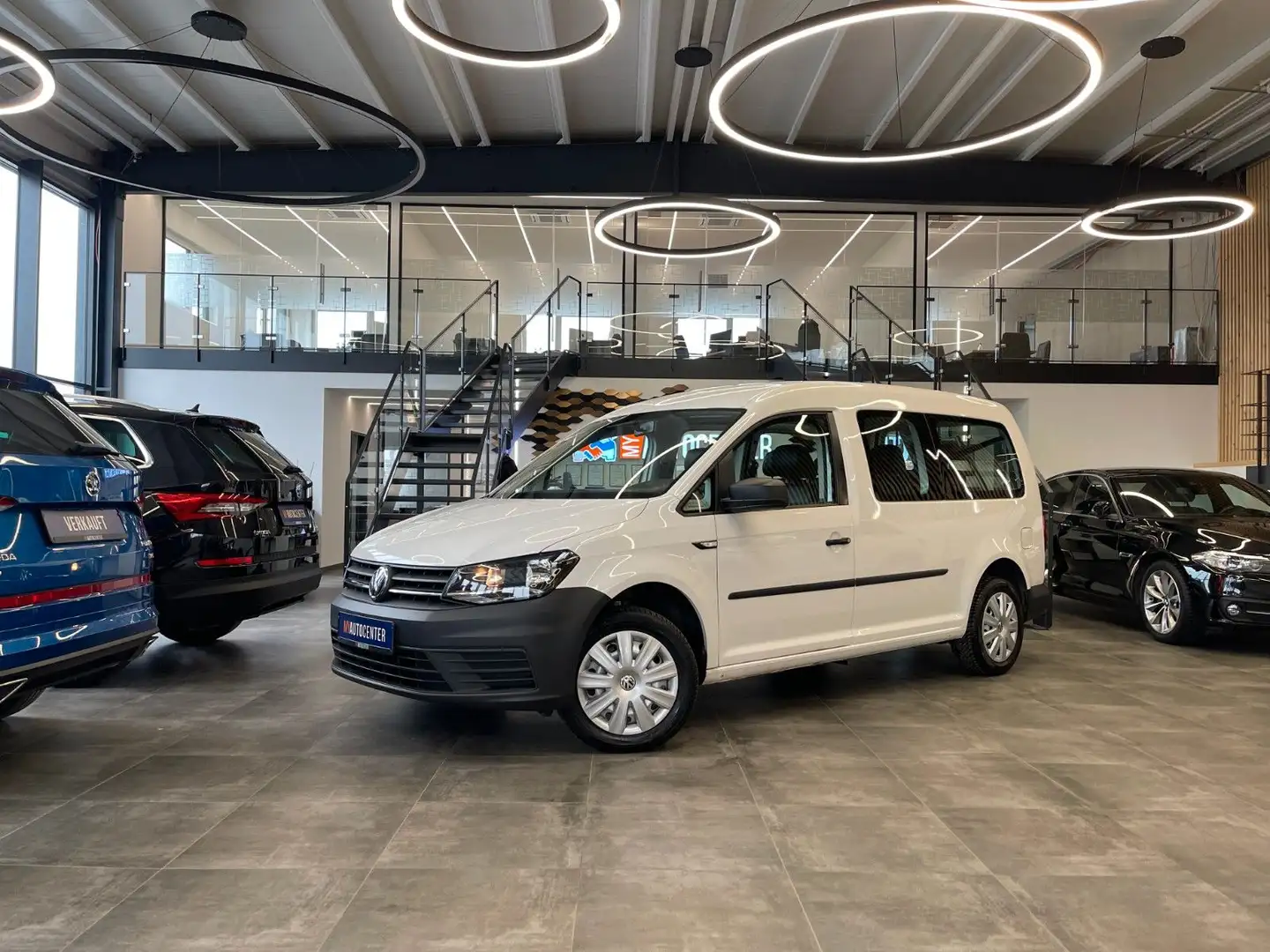 Volkswagen Caddy Nfz Maxi BMT *1.HAND*7 SITZE*LEDER*KLIMA* Alb - 1