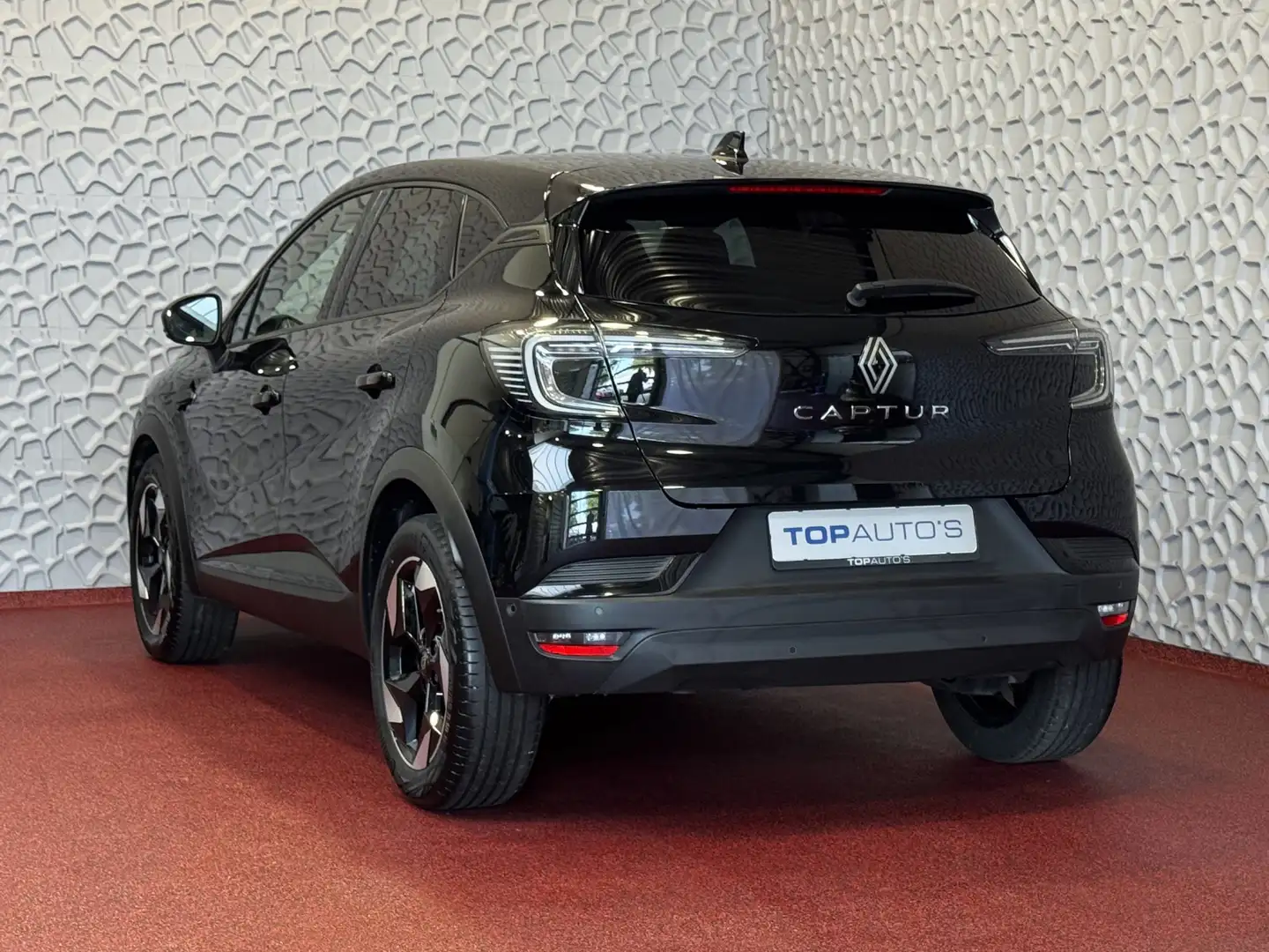 Renault Captur 1.3 MILD HYBRID 160 TECHNO CAMERA 18''LMV STOEL/ST Zwart - 2