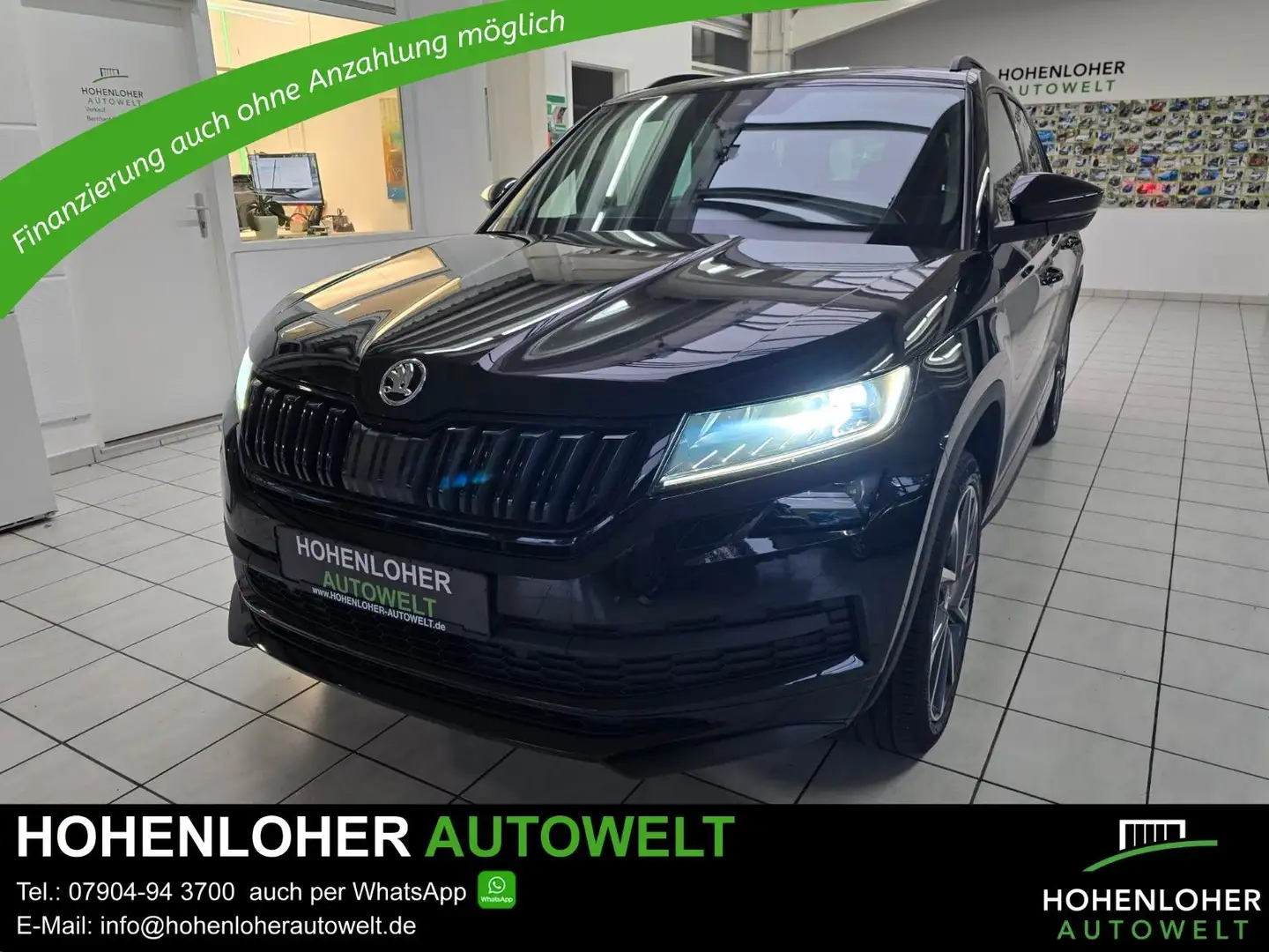 Skoda Kodiaq Sportline 4x4 *LED *AHK *RFK Noir - 1