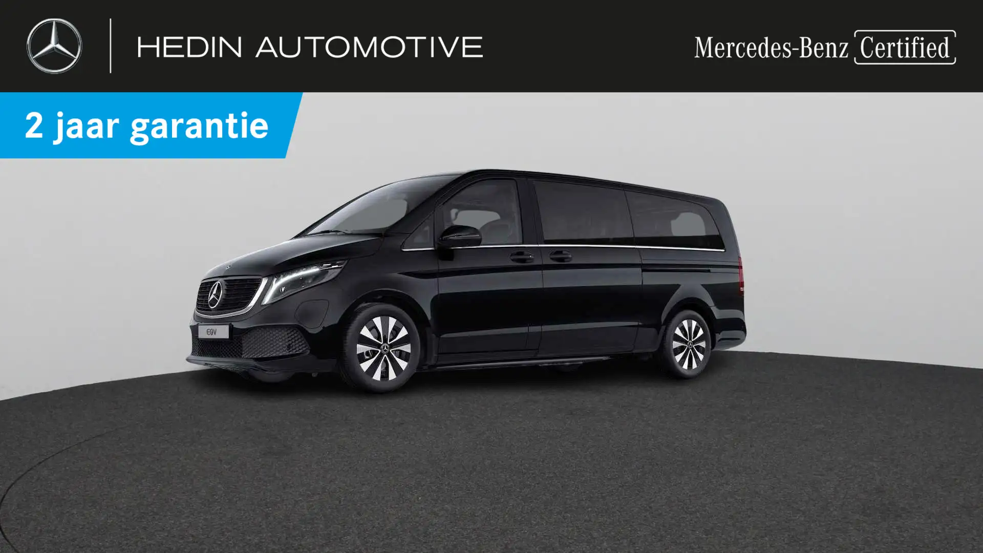 Mercedes-Benz EQV 300 L2 | Automatische Klimaatregeling | Dodehoekassist Zwart - 1
