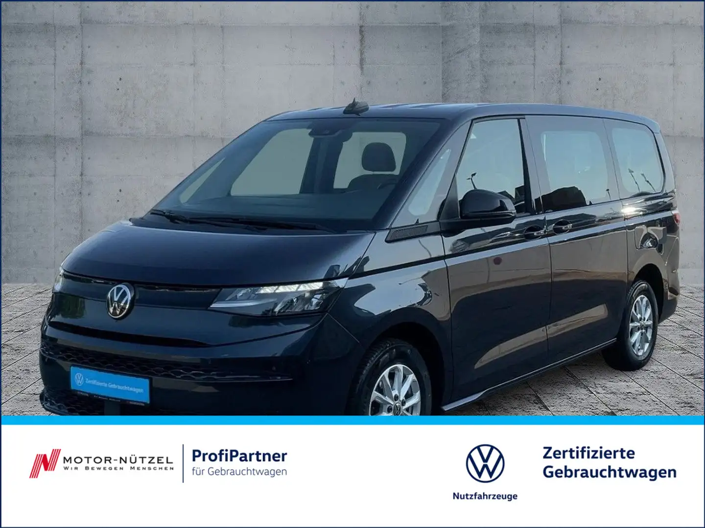 Volkswagen T7 Multivan T7 Multivan LÜ 2.0 TDI 5JG+LED+NAV+SHZ+2xPDC+AHK Bleu - 1