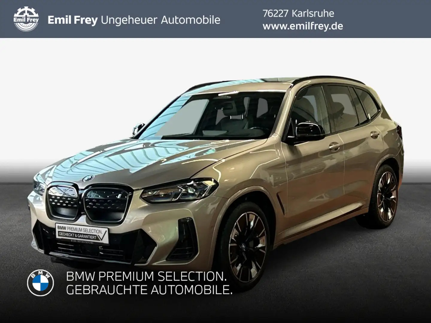 BMW iX3 Impressive, AHK, SHZ, Sportsitz Silber - 1