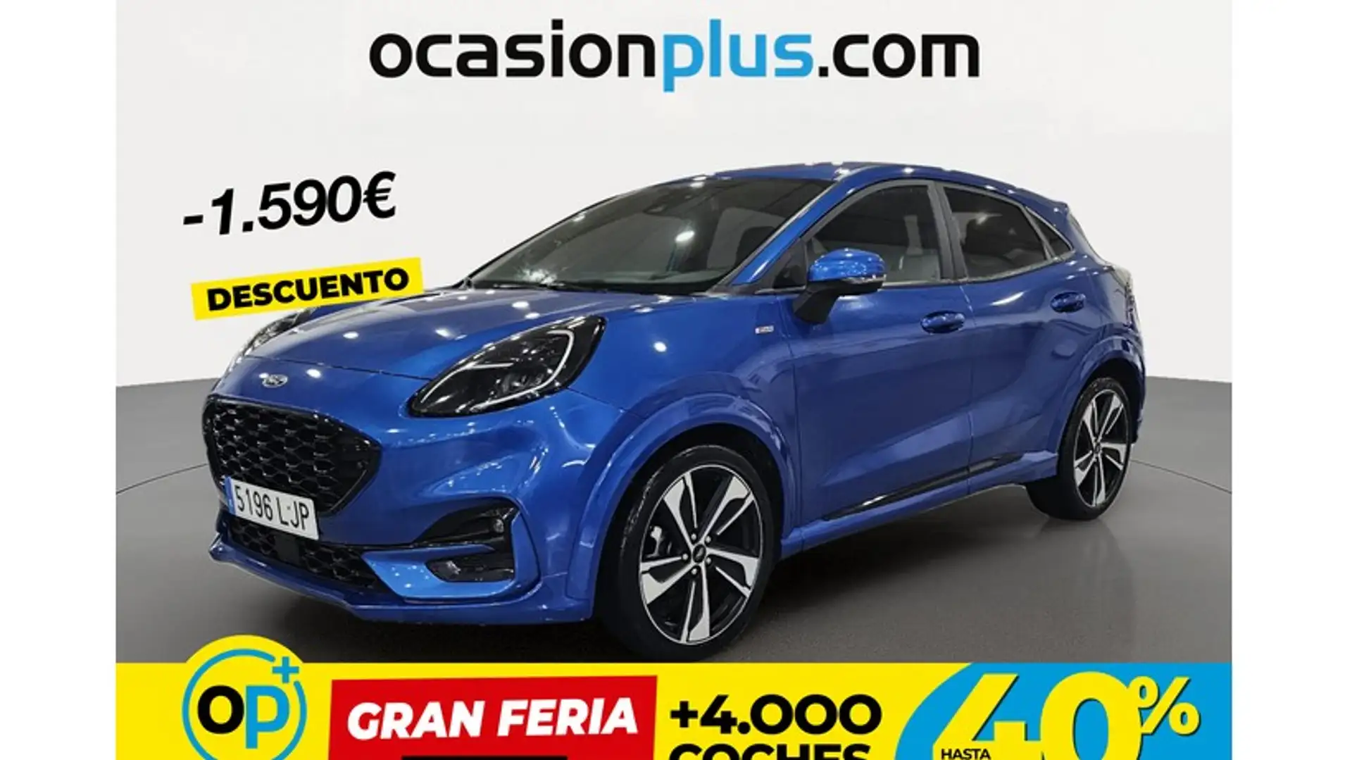 Ford Puma 1.0 EcoBoost MHEV ST-Line X 125 Azul - 1