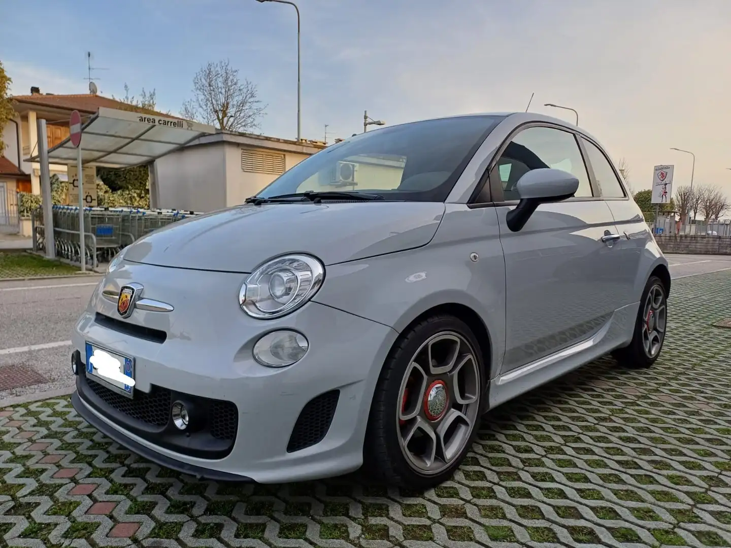 Abarth 500 1.4 16v turbo t-jet 135cv Grigio - 1