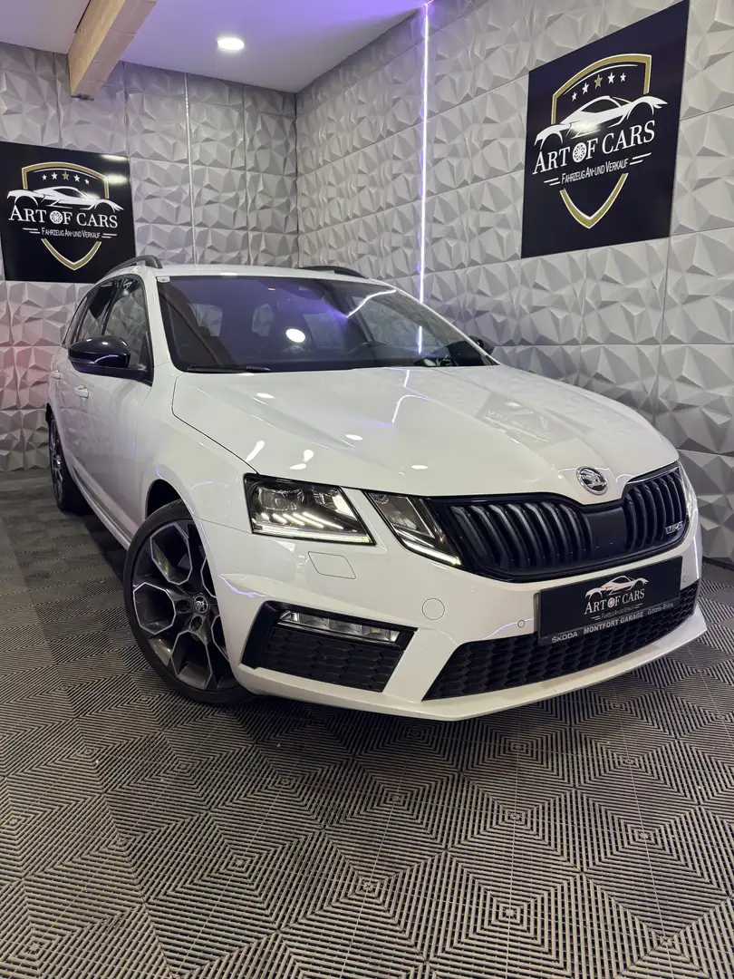 Skoda Octavia Combi RS 2,0 TSI DSG/Garantie/Kamera/Navi/Alcantar Weiß - 1
