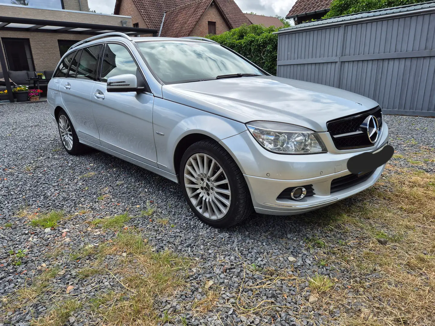 Mercedes-Benz C 200 C 200 T CDI DPF BlueEFFICIENCY Elegance/pano/trekh Argent - 1