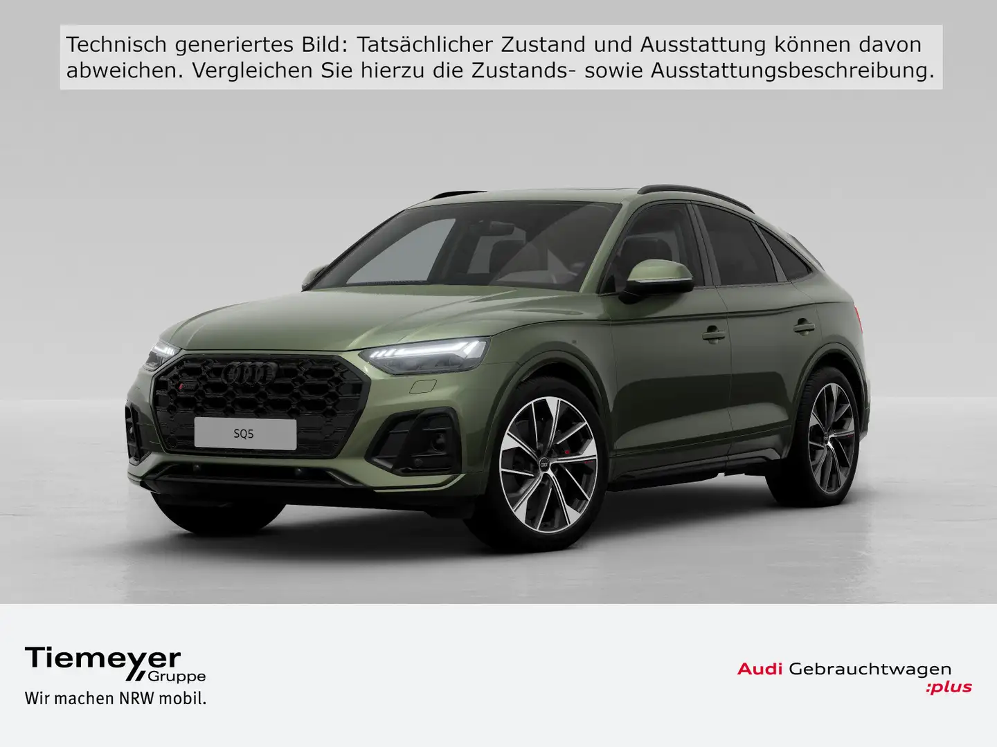 Audi SQ5 TDI Q LM21 LEDER PANO MATRIX KAMER Grün - 1