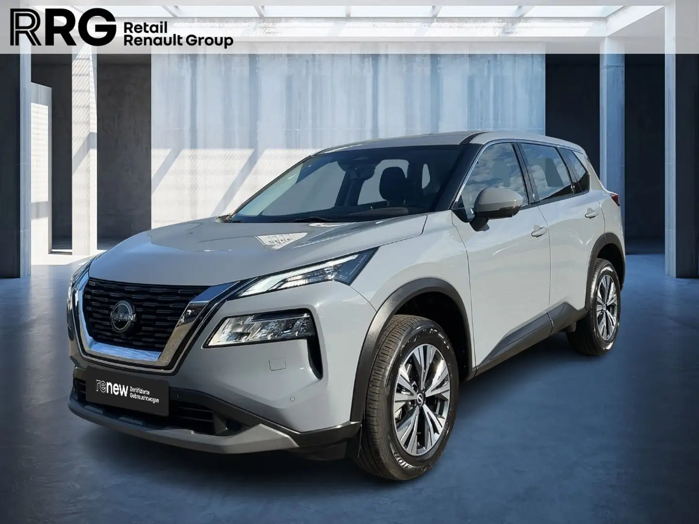 Nissan X-Trail 1.5 VC-T MHEV Acenta 360° SHZ LED Grijs - 1
