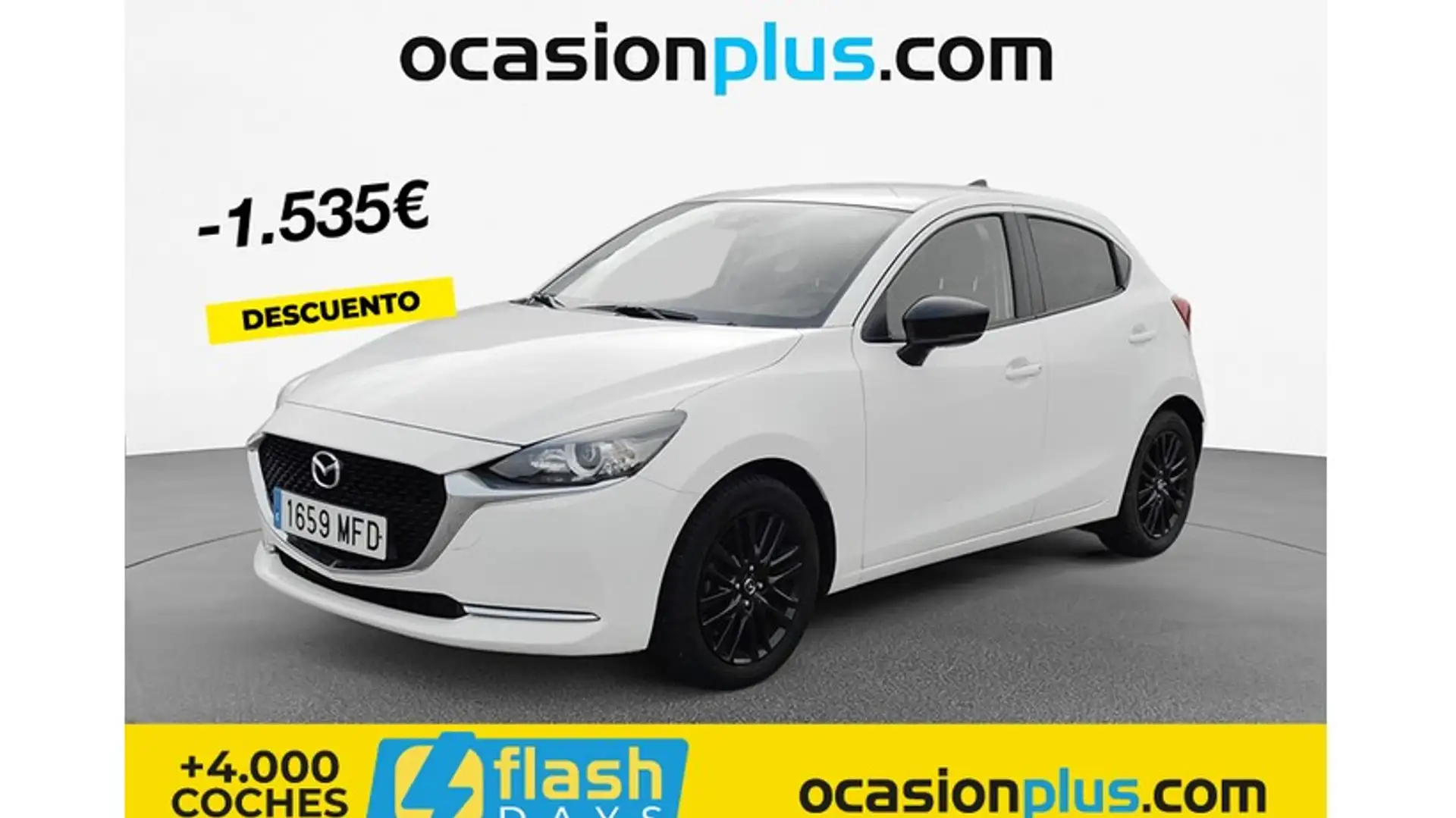 Mazda 2 1.5 Skyactiv-g Black Tech Edition 55kW Blanco - 1