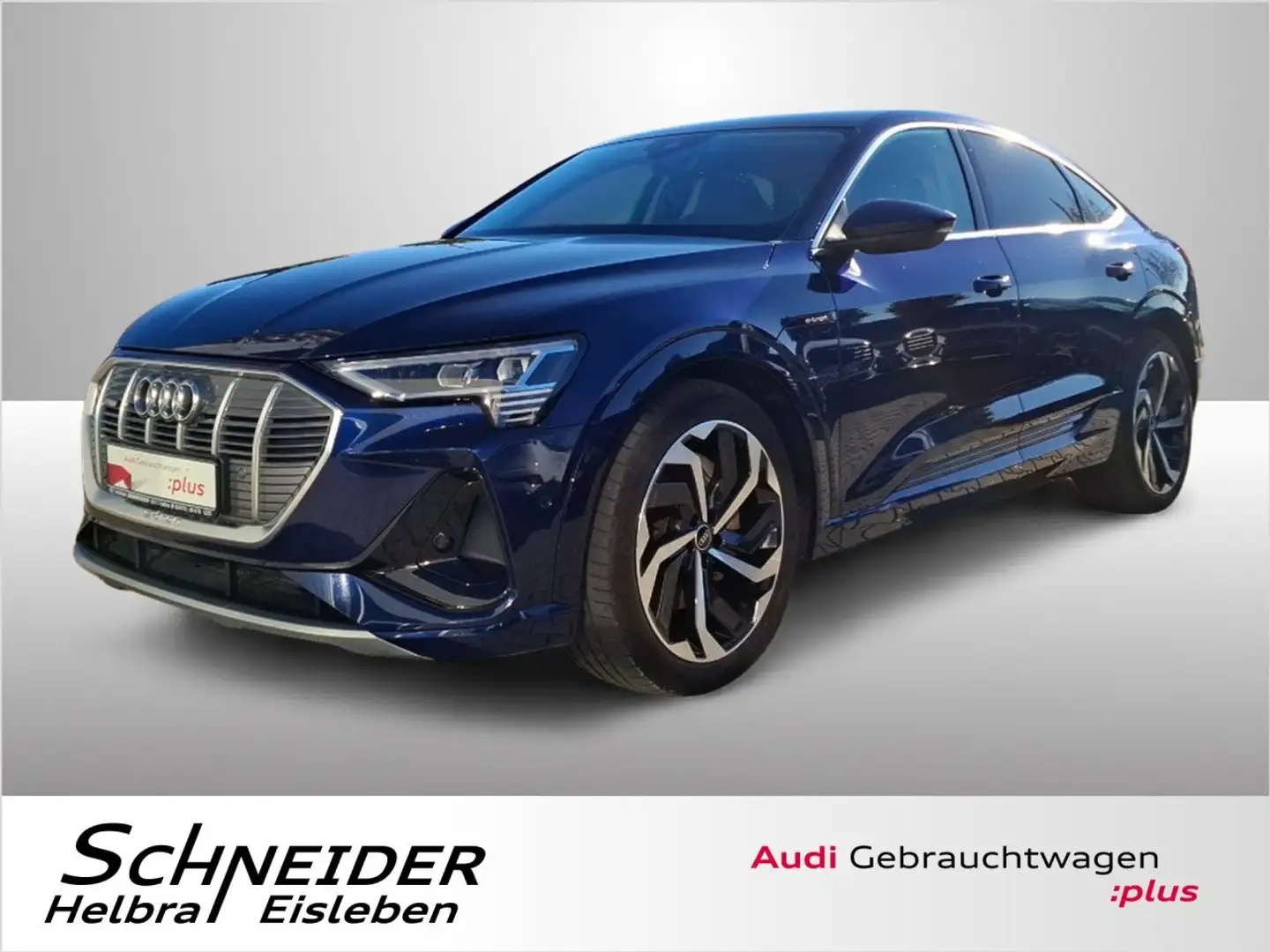 Audi e-tron SPORTBACK 50 QUATTRO S-LINE+B&O+AZV+MATRIX+ Blau - 1