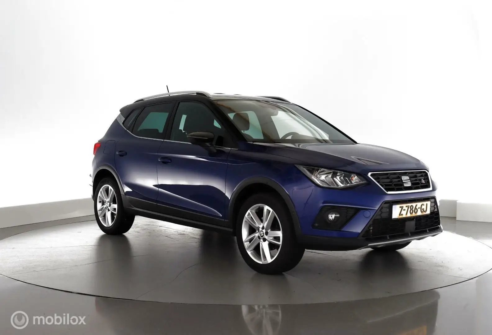 SEAT Arona 1.0 TSI 116PK Automaat FR nav|cam|ecc|lmv17 Blauw - 2