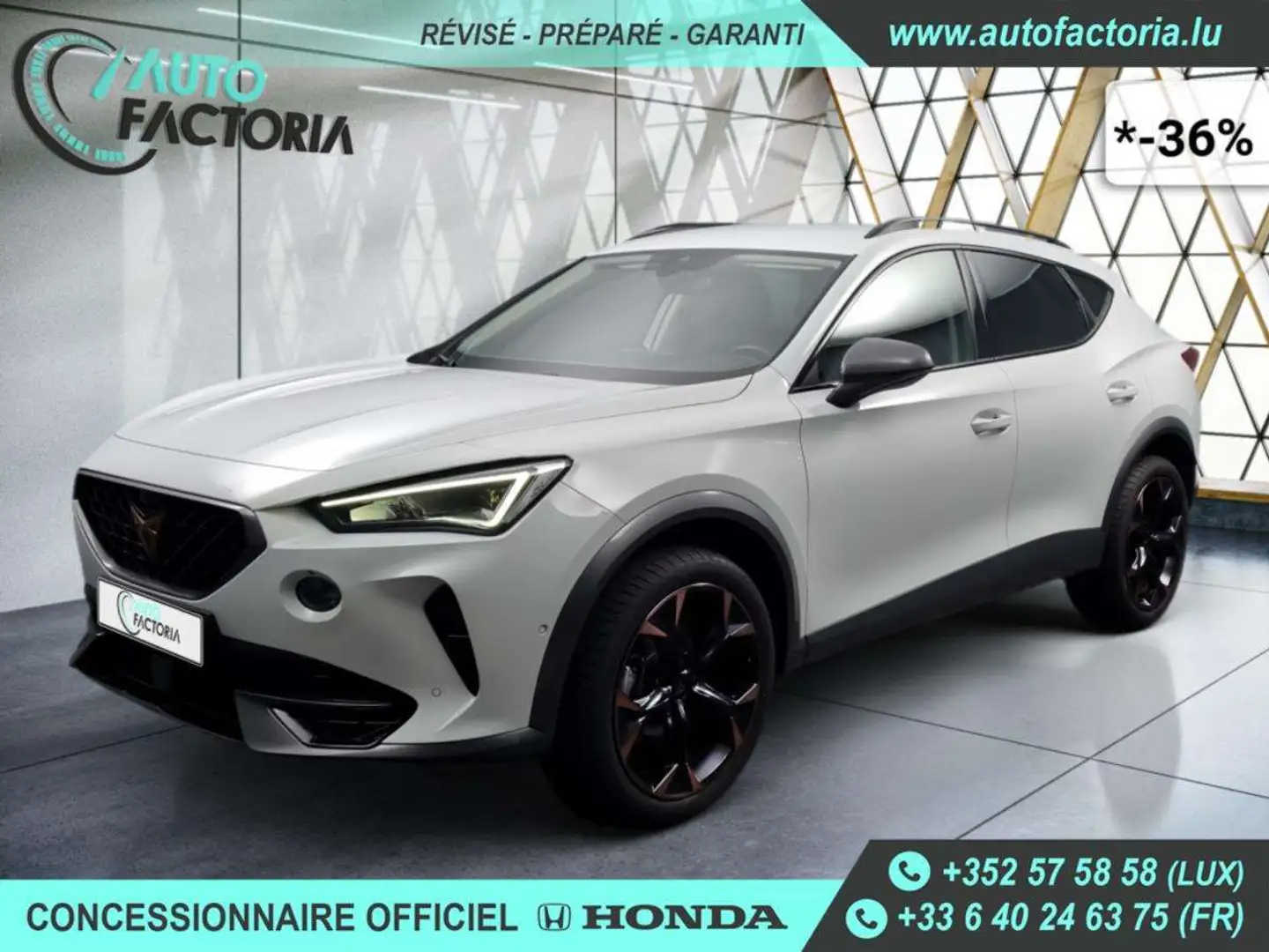 CUPRA Formentor -36% 1.5 TSI 150cv +GPS+CAM360+LED+Options Beige - 1