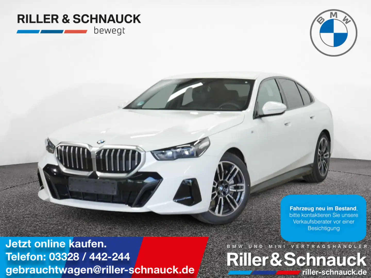 BMW 540 d xDrive M Sport SITZBELÜFTUNG+B&W+ACC+HU Blanc - 1