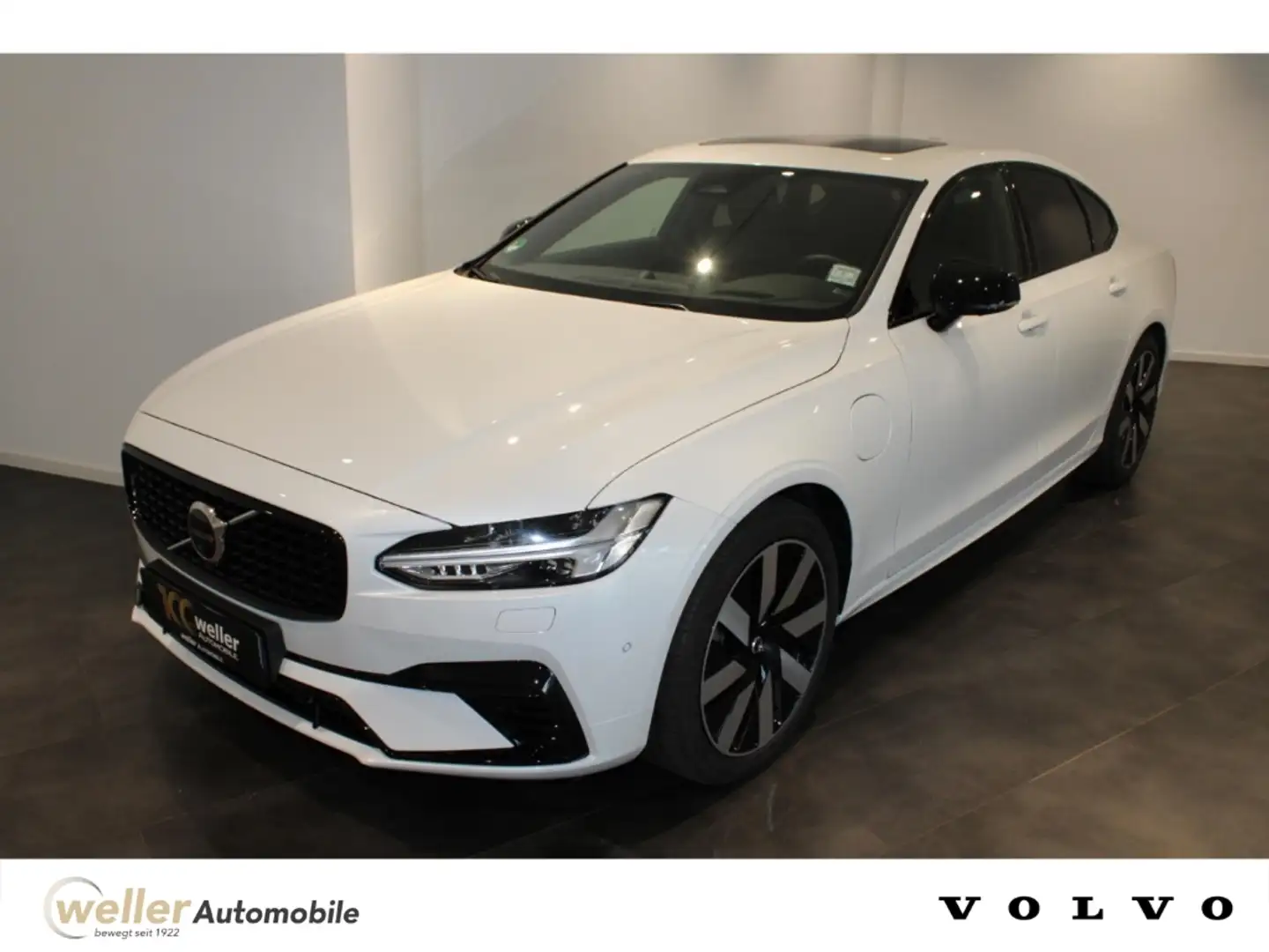 Volvo S90 T8 Recharge Ultimate Dark AWD 360°Kamera Akustikve Weiß - 1