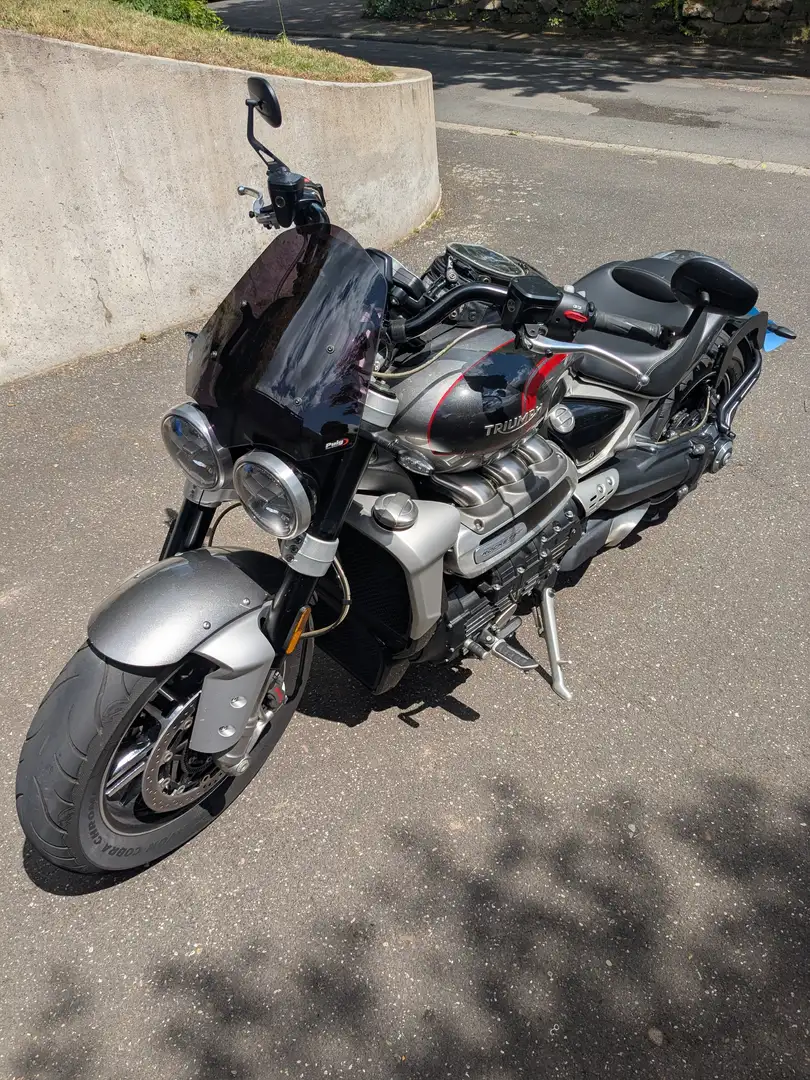 Triumph Rocket 3 GT mit Garantie bis 30/06/26 Gri - 1