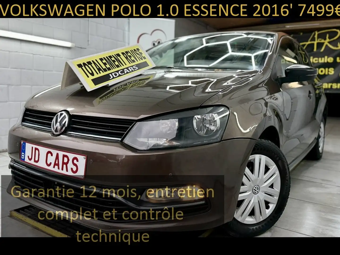 Volkswagen Polo 1.0 ESSENCE‼️GARANTIE 1 AN CTOK‼️ Braun - 1