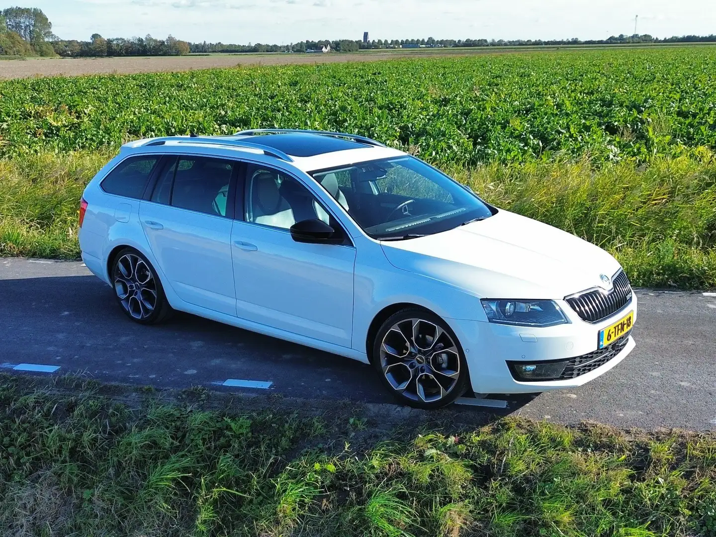 Skoda Octavia Octavia 1.2 TSI Green tech VRS RS uitgevoerd Blanco - 1