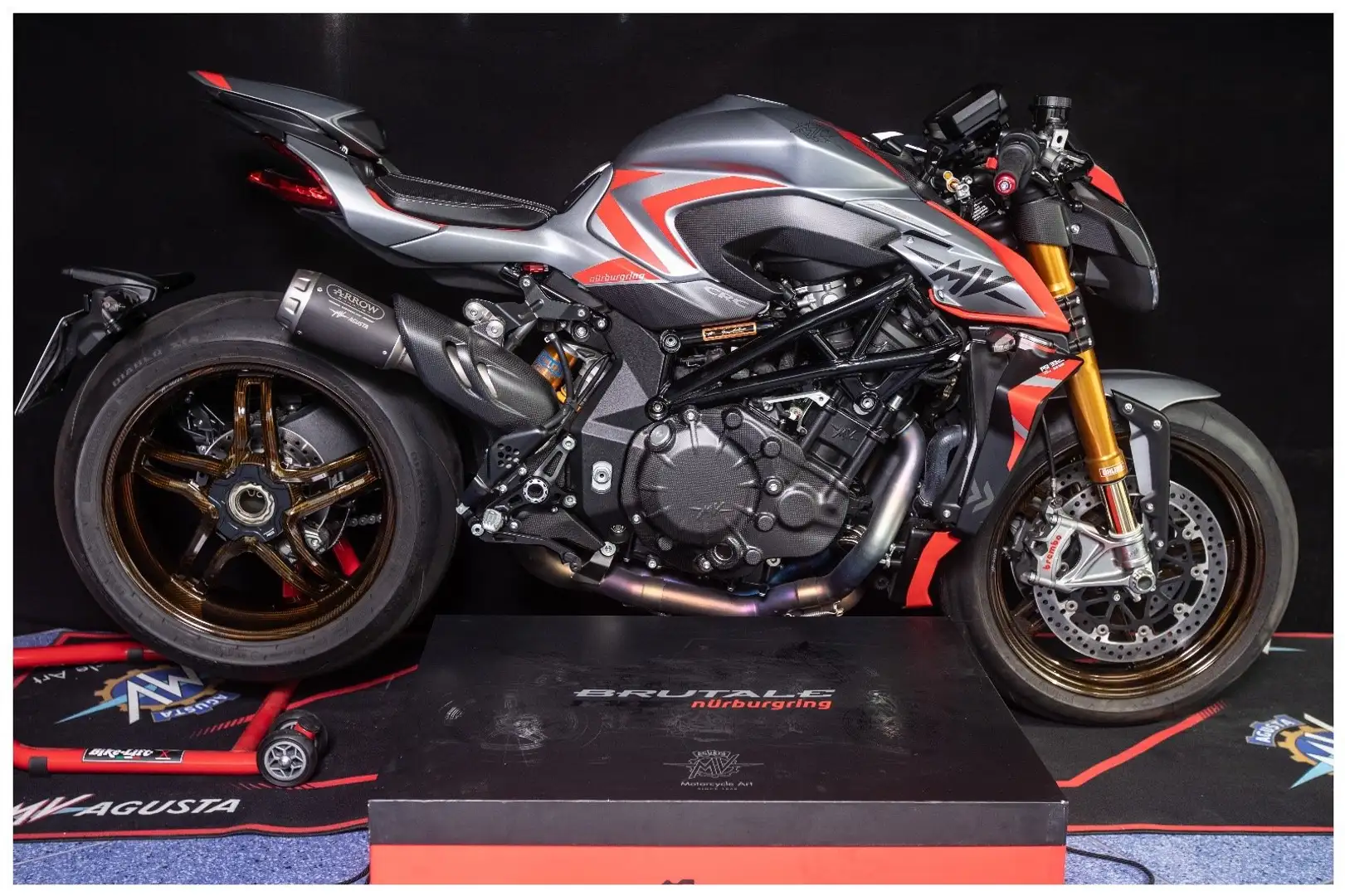 MV Agusta Brutale rr Nürburgring edition Šedá - 2