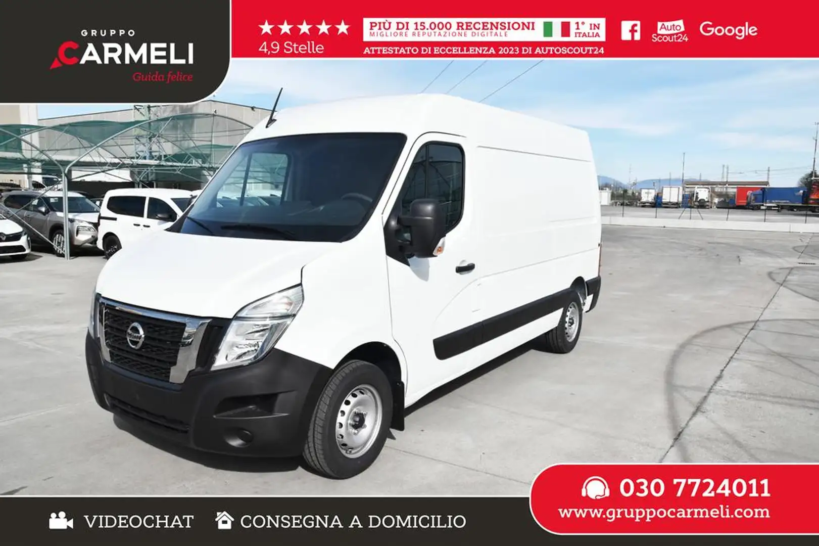 Nissan Interstar fwd 35 2.3 dci 135cv L2H2 Acenta - AUTOCARRO - Biały - 1
