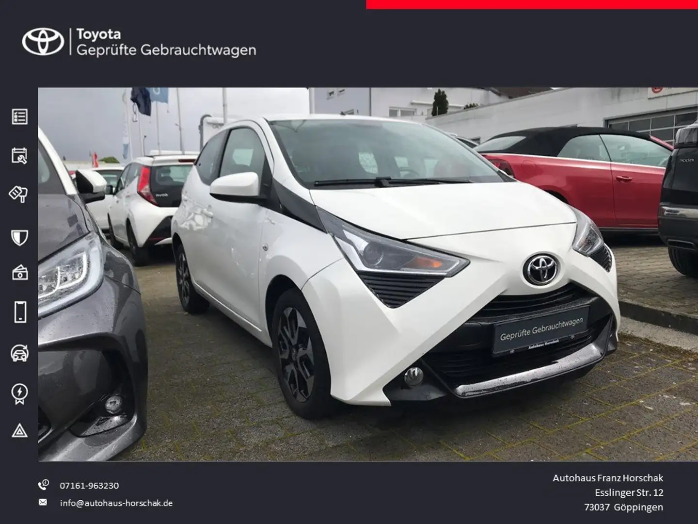 Toyota Aygo x-shift x-play connect White - 1