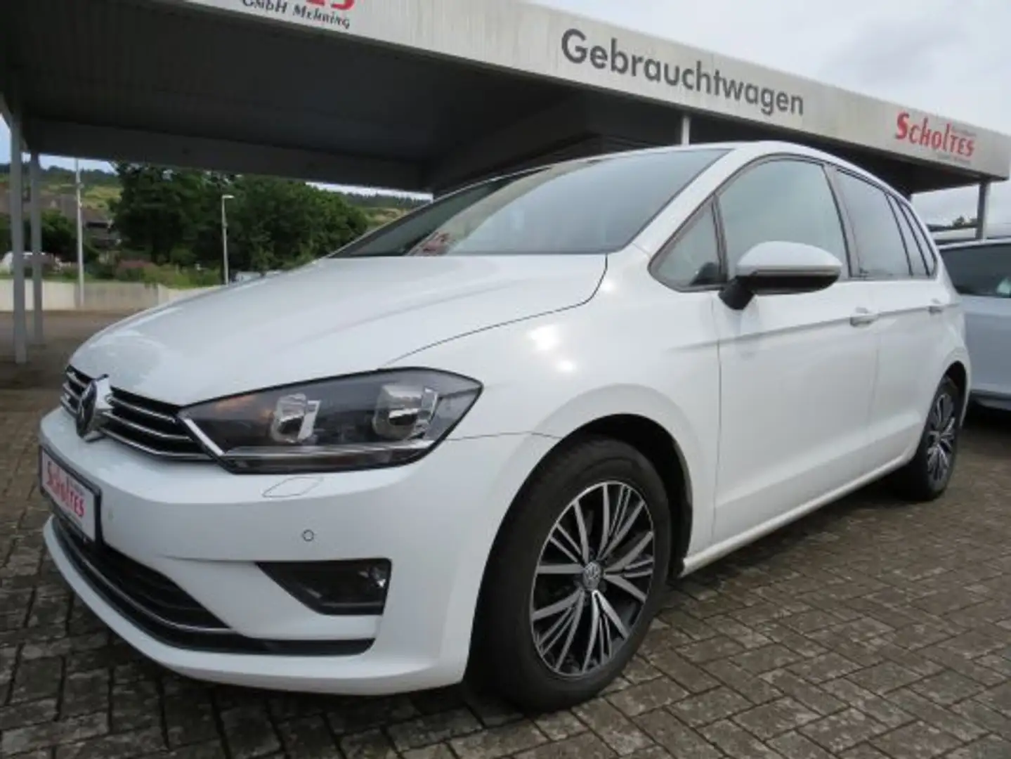 Volkswagen Golf Sportsvan Allstar Panoramadach,Alu,Sitzheizung usw. Bianco - 1