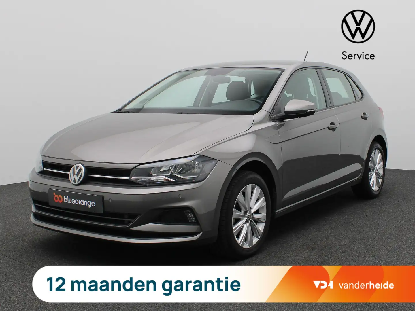 Volkswagen Polo 1.0 TSI Comfortline Business 95PK DSG Navi, Clima, Grijs - 1