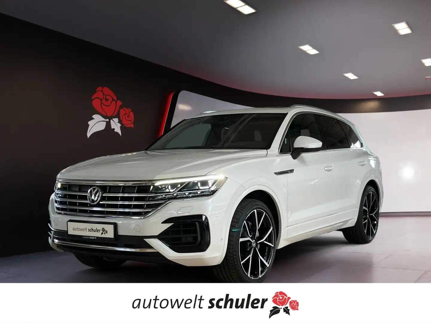 Volkswagen Touareg 3.0 TDI V6 4Motion R-Line AHK Pano Standheizung Blanc - 1