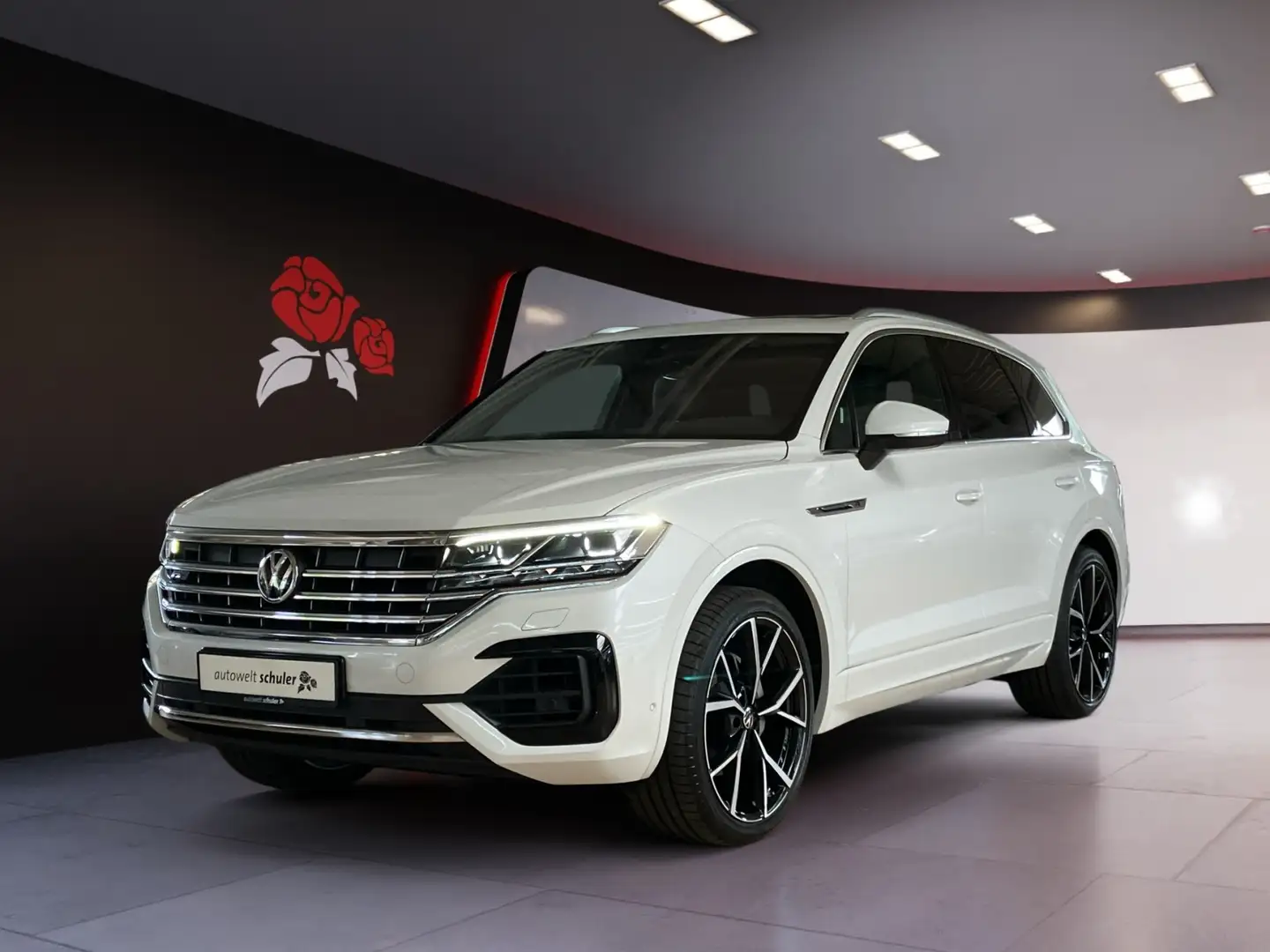 Volkswagen Touareg 3.0 TDI V6 4Motion R-Line AHK Pano Standheizung Blanc - 2