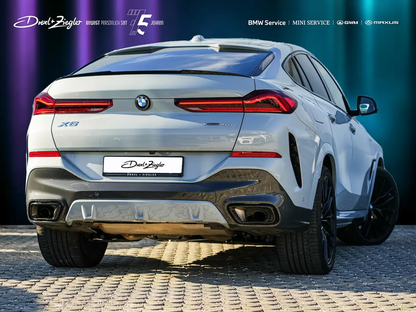 BMW X6 xDrive40d M-SportPRO 22 SKY 2-ALuft Massage Grijs - 2