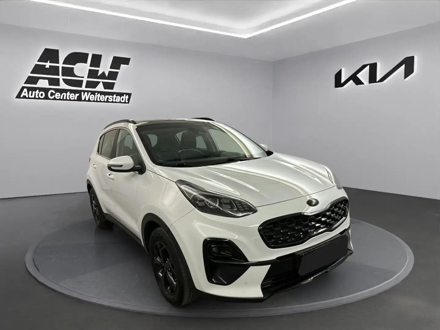 Kia Sportage SPORTAGE 1.6T DCT AWD BLACK EDITION LEDER PANO FUL Weiß - 2
