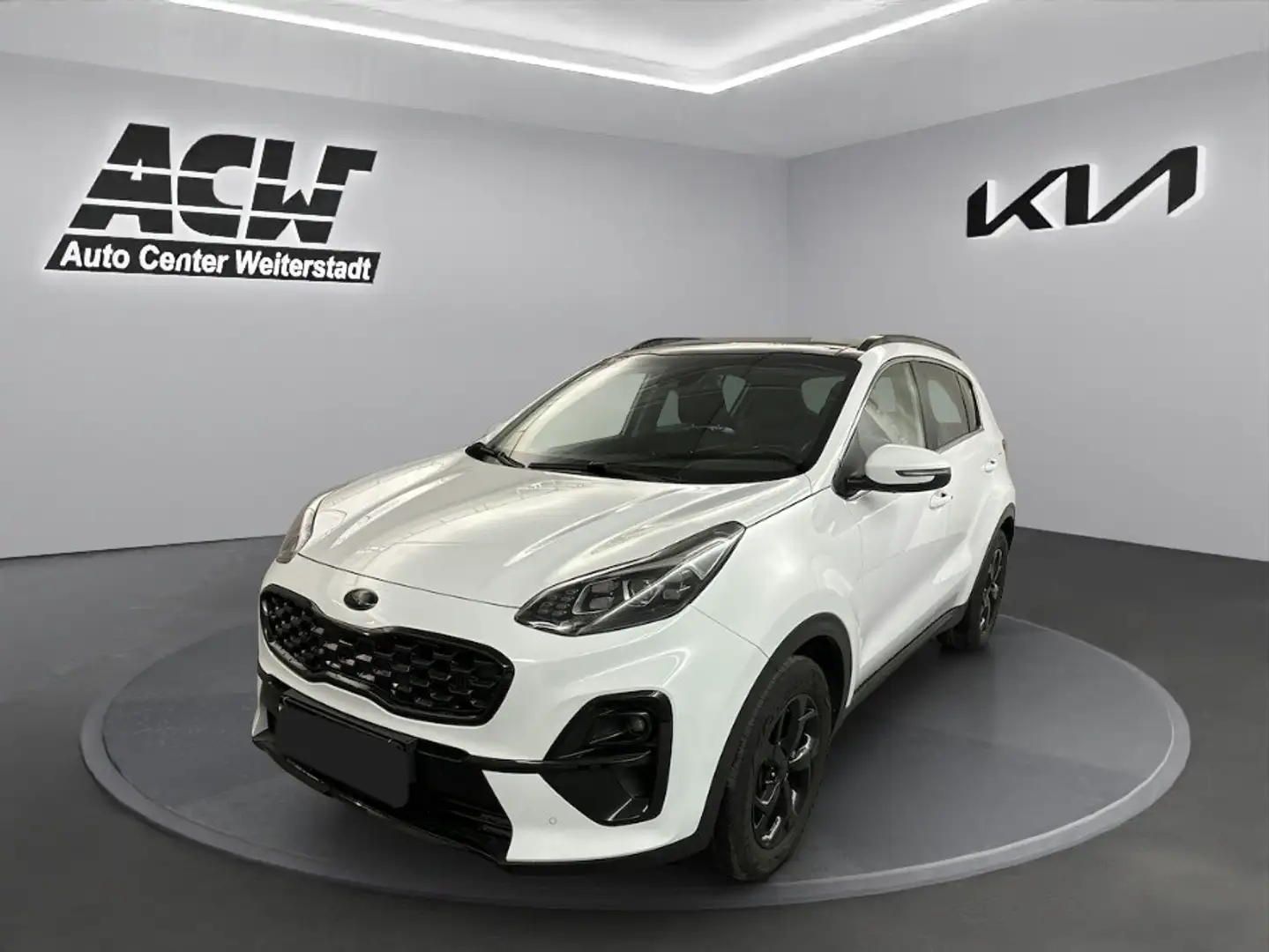 Kia Sportage SPORTAGE 1.6T DCT AWD BLACK EDITION LEDER PANO FUL Weiß - 1