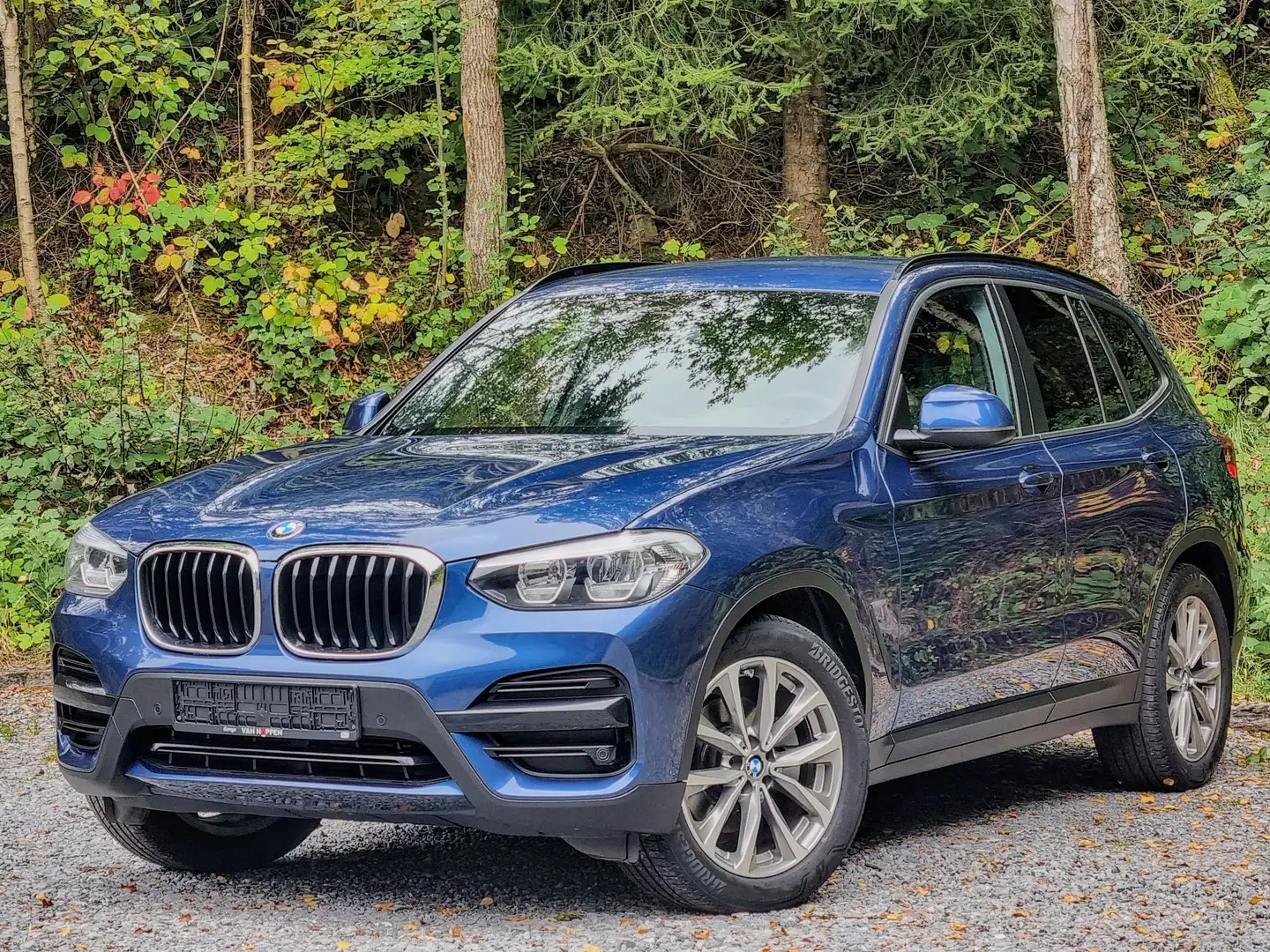 BMW X3 X3 2.0 dA sDrive18 AdBlue * Volant M Technique* Bleu - 1