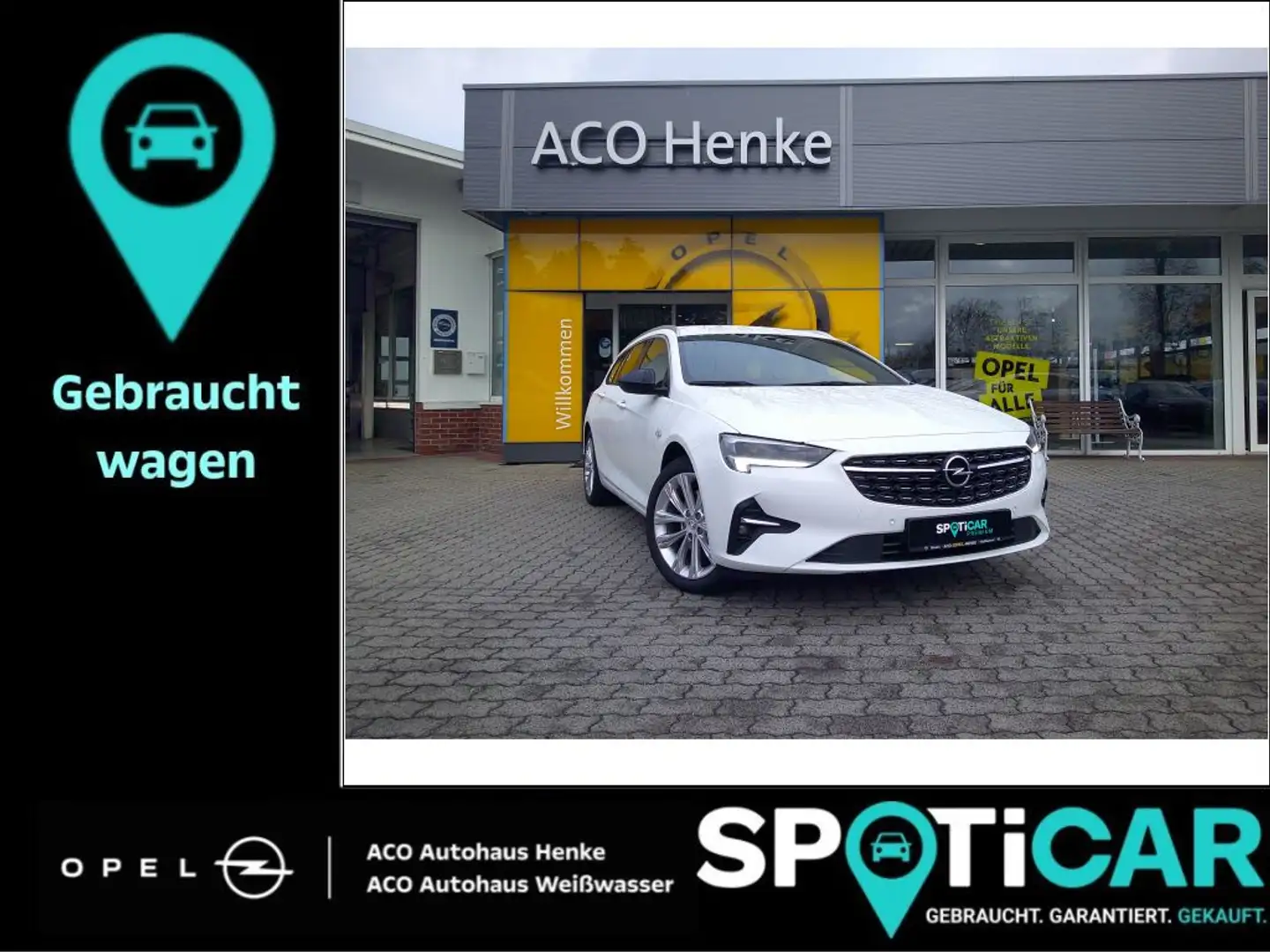 Opel Insignia Sports Tourer 2.0 Diesel Aut. Business Elegance Blanco - 1