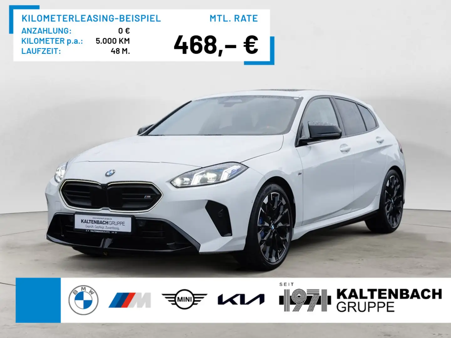 BMW 135 xDrive PANO 360° LED HUD NAVI H/K KAMERA Blanc - 1