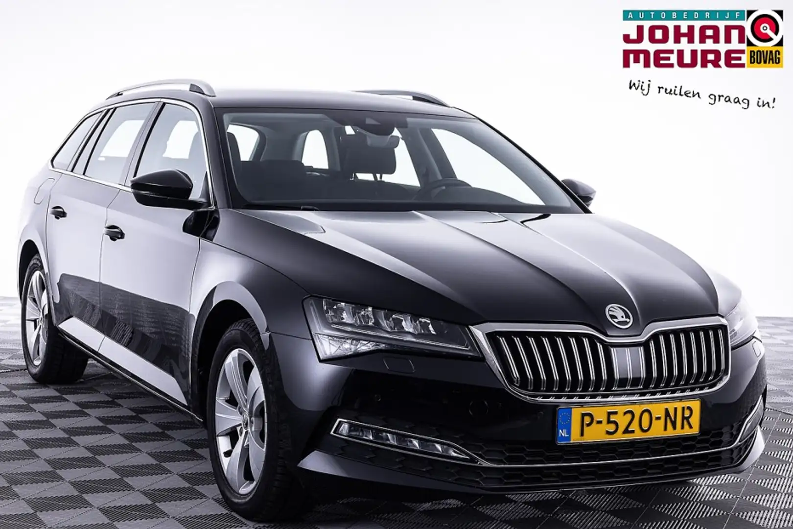 Skoda Superb Combi 1.5 TSI ACT Business Edition Plus ✅ 1e Eigen Zwart - 1