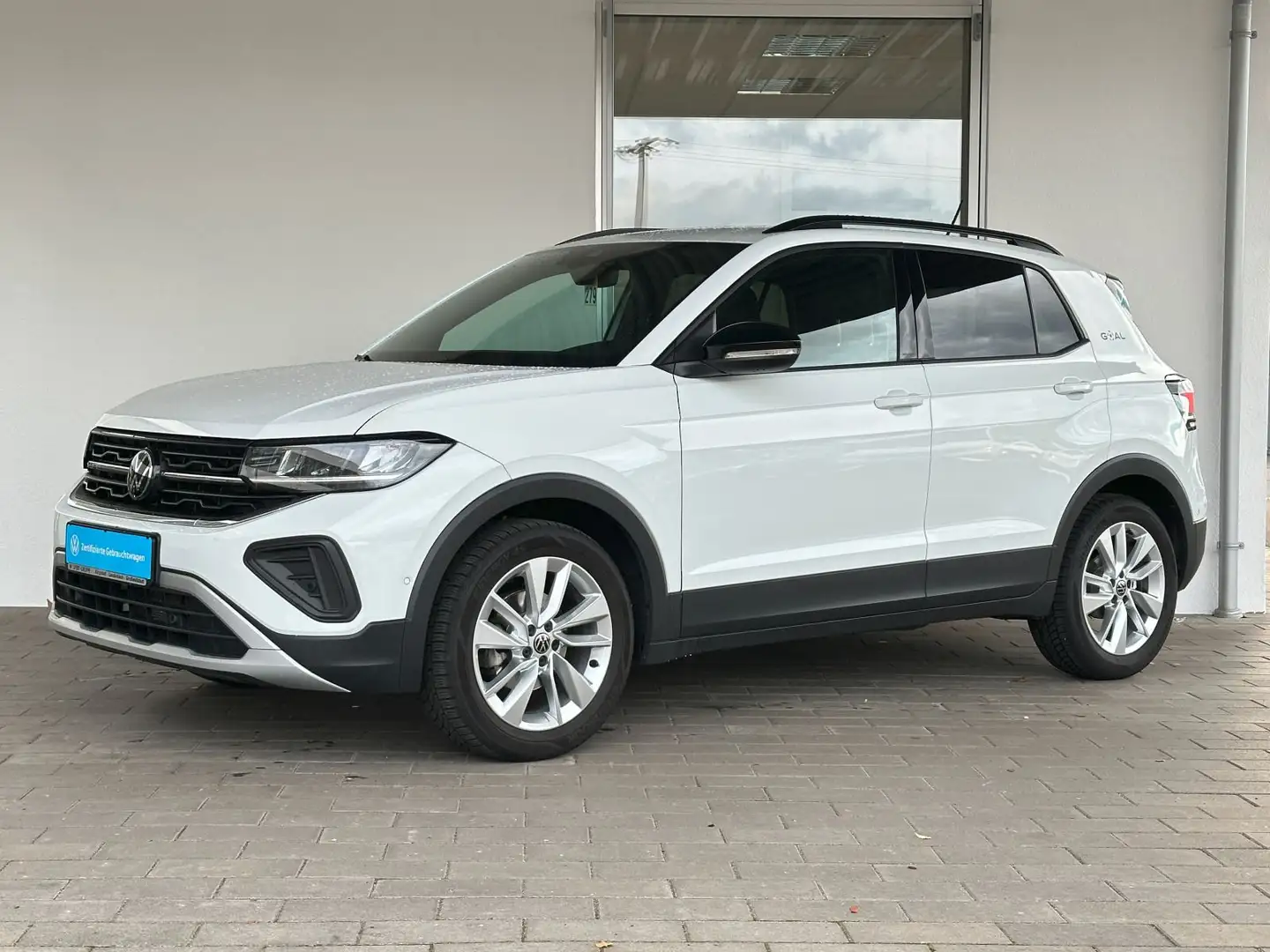 Volkswagen T-Cross Goal 1.0 TSI DSG AHK ACC NAVI CARPLAY Blanc - 2