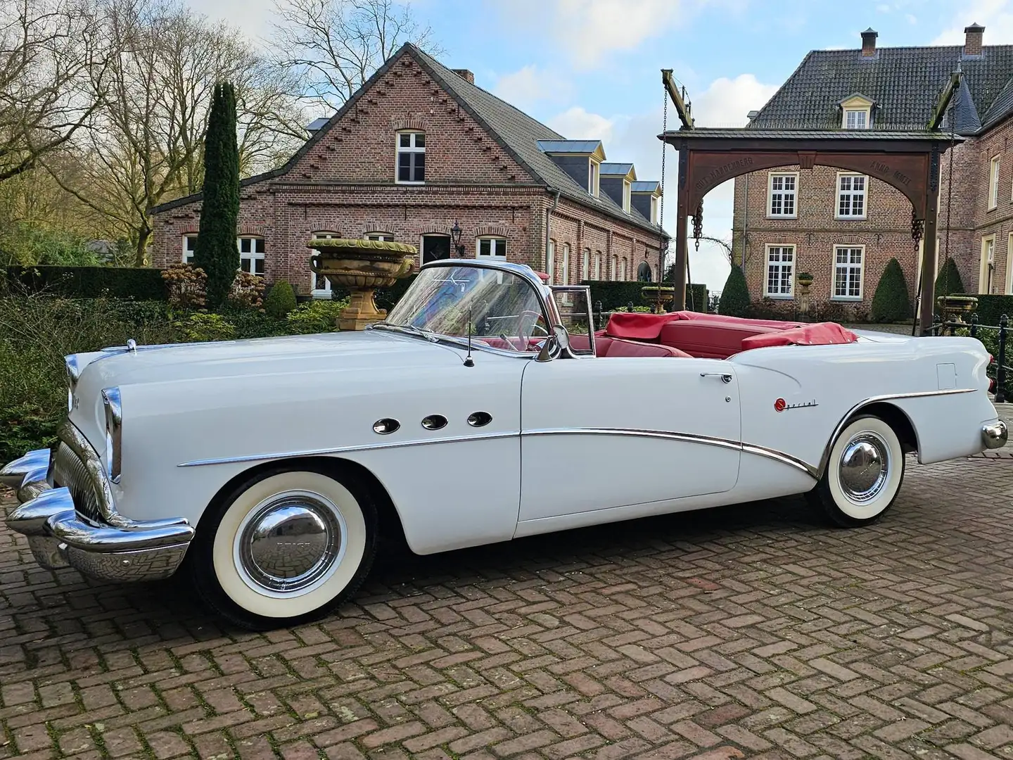 Buick Special 1954 Buick Special Cabriolet Note -1 Weiß - 2