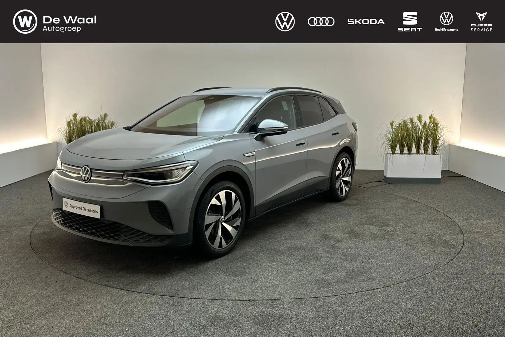 Volkswagen ID.4 Pro Advantage 204pk 77 kWh | SoH 95% | Trekhaak Zw Grijs - 1