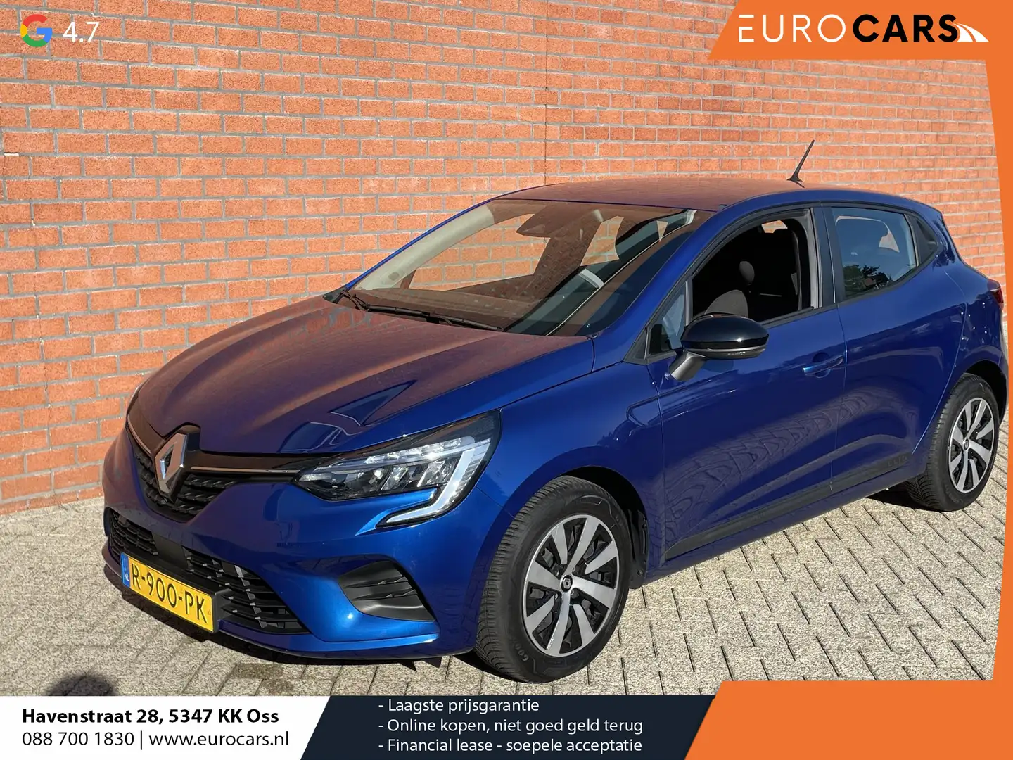 Renault Clio 1.0 TCe 91 pk Equilibre Navigatie Apple Carplay/An Blauw - 1