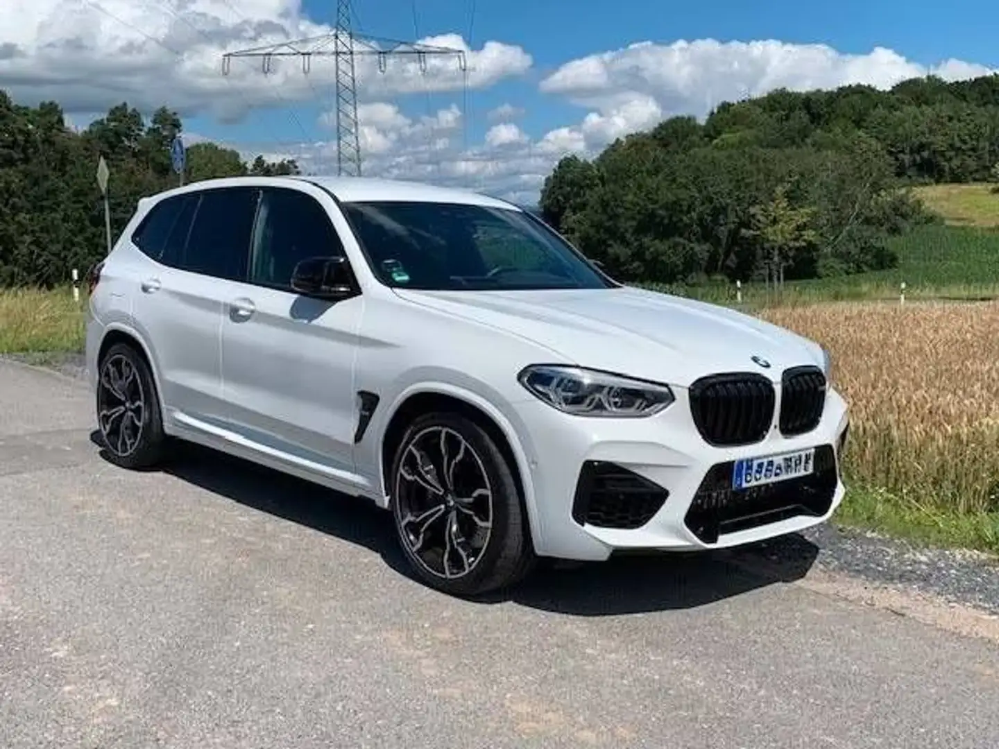BMW X3 M M COMPETITION Blanc - 2