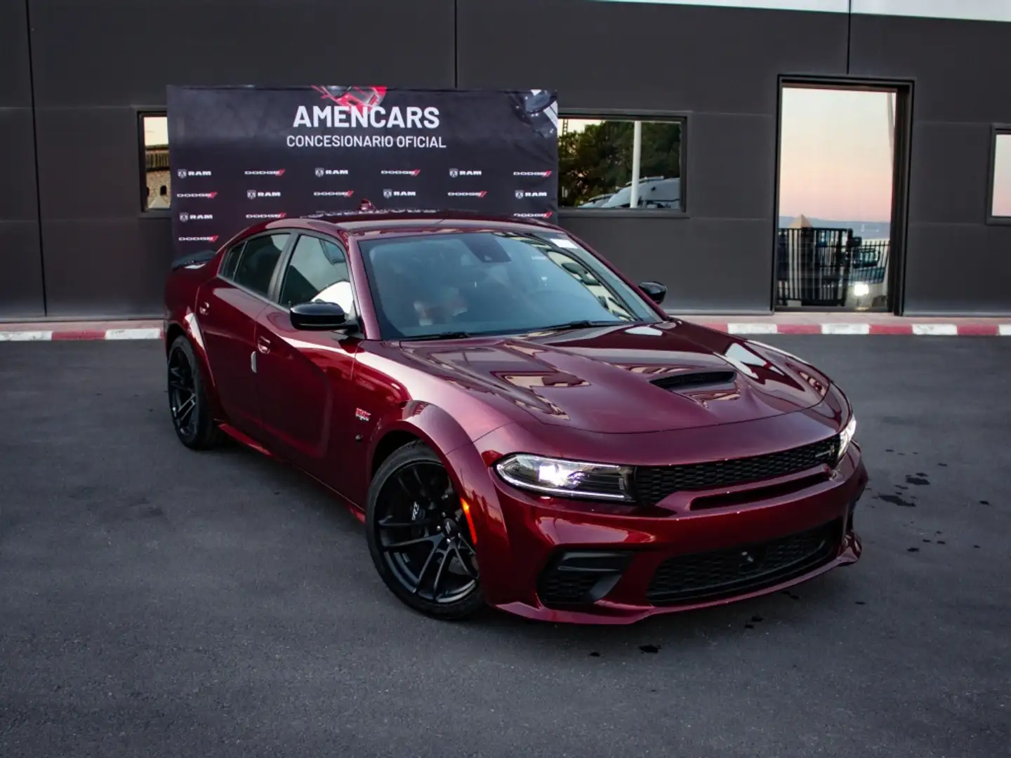 Dodge Charger R/T Scat Pack Widebody 6.4 V8 SRT HEMI Burdeos - 1