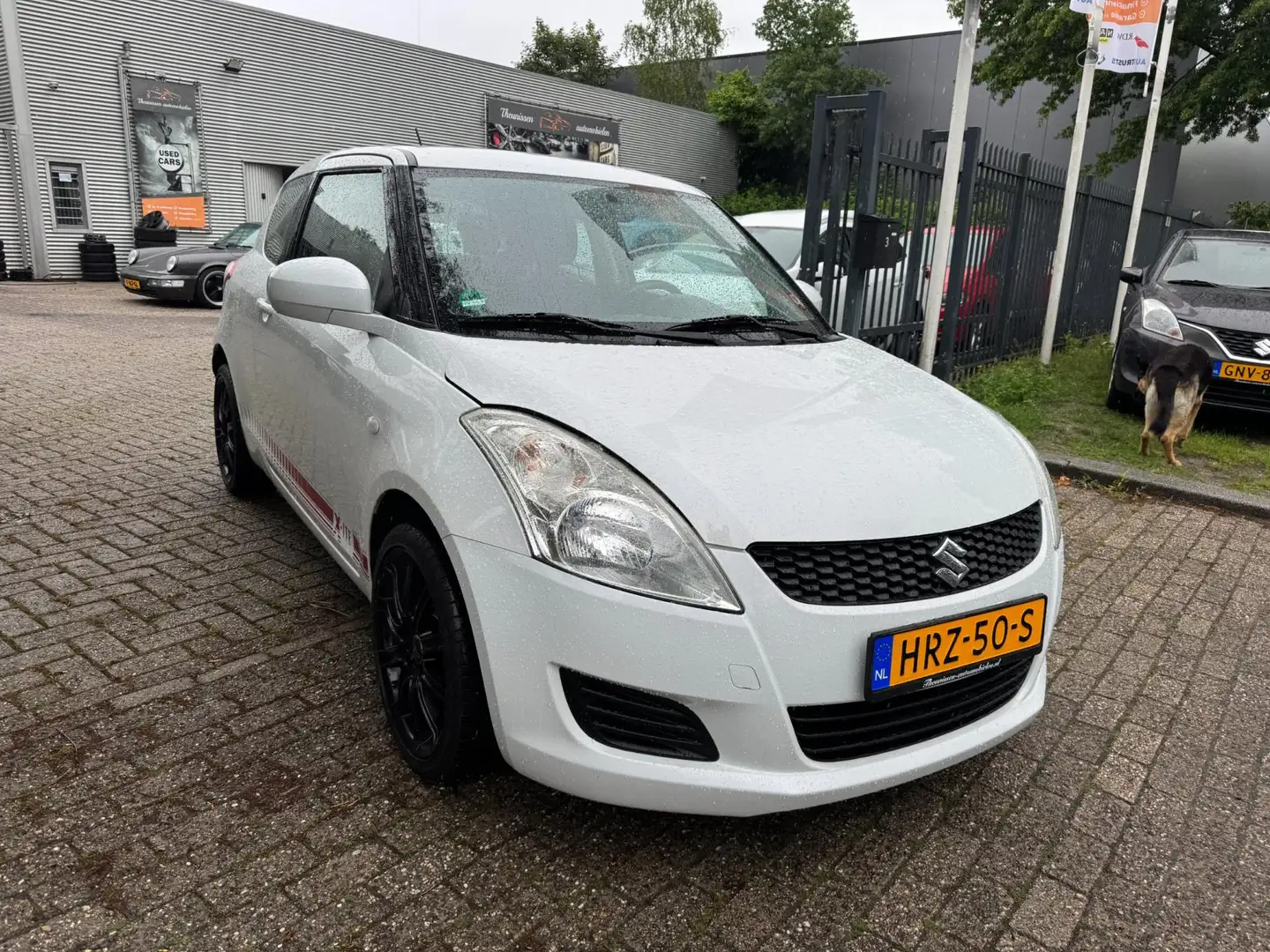 Suzuki Swift 1.2 Sport-line 3 deurs, elec pakket, navi, multi-s Wit - 2