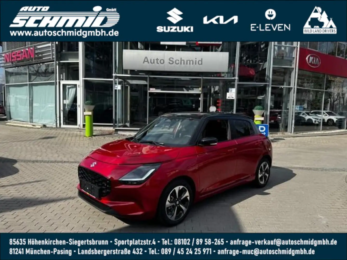 Suzuki Swift SWIFT 1.2 DUALJET HYBRID AUTOMATIK COMFORT+ Rot - 1