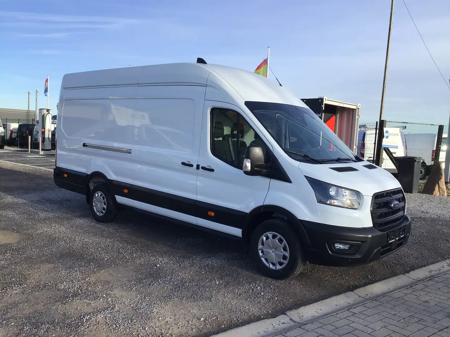 Ford Transit l4h3 165pk automaat 2025 10km 29950e ex Weiß - 1