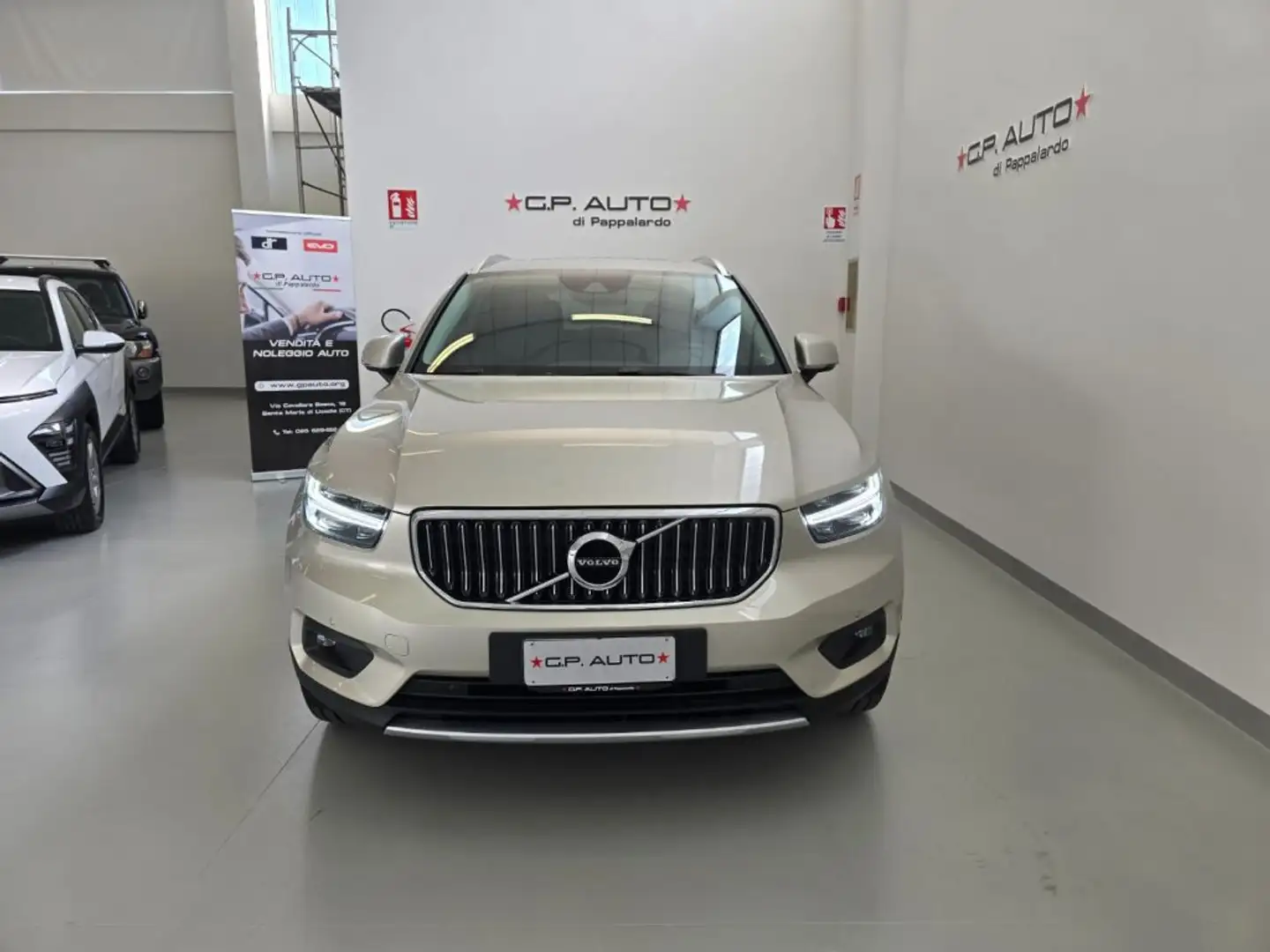 Volvo XC40 D3 AWD Geartronic Inscription Grigio - 2