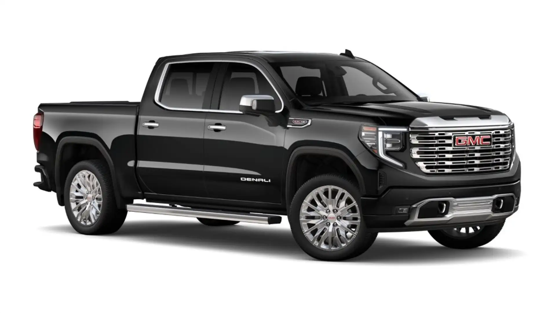 GMC Sierra 1500 Denali Crew Cab Short Box 4x4 Schwarz - 1