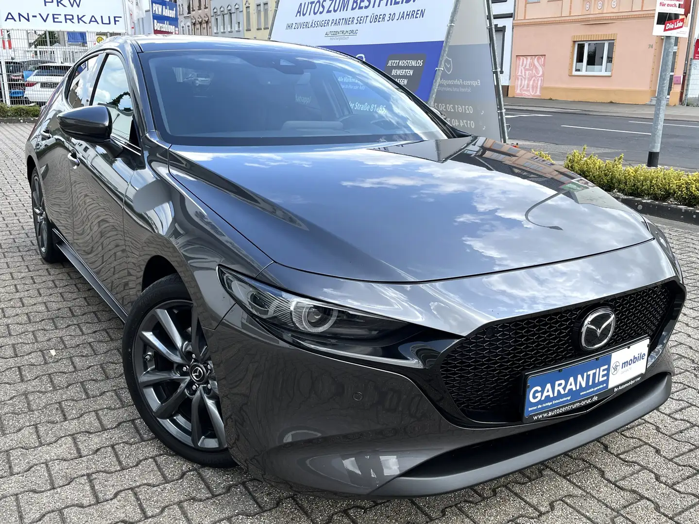 Mazda 3 2.0 SKYACTIV-G 150 Selection*LED*HUD*Navi*ACC* Gris - 2