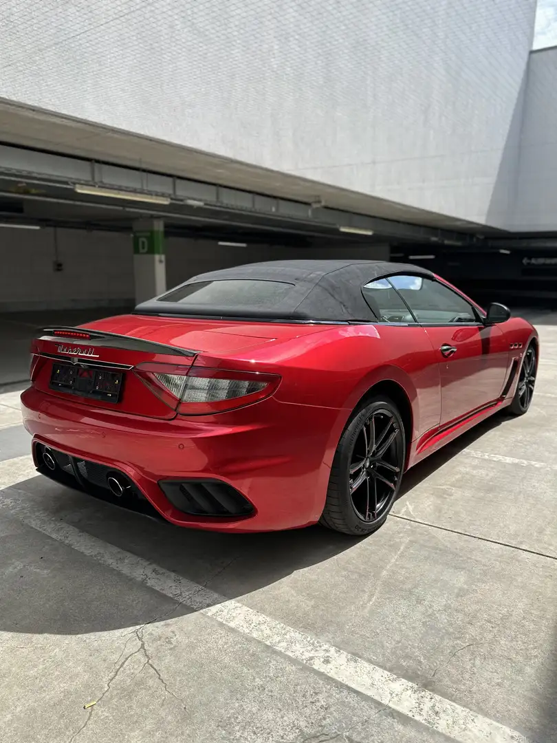 Maserati GranCabrio MC 1.Hand Rosso Magma Carbon Deustch - 2