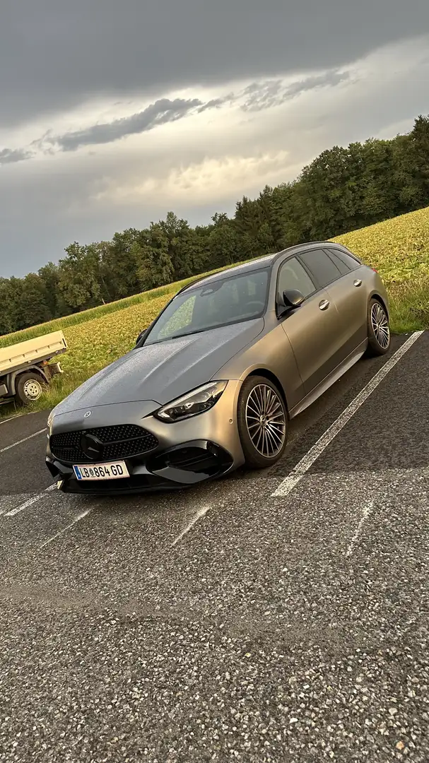 Mercedes-Benz C 200 Mercedes C200d AMG Optik | Designo Magno Matt | Grau - 1