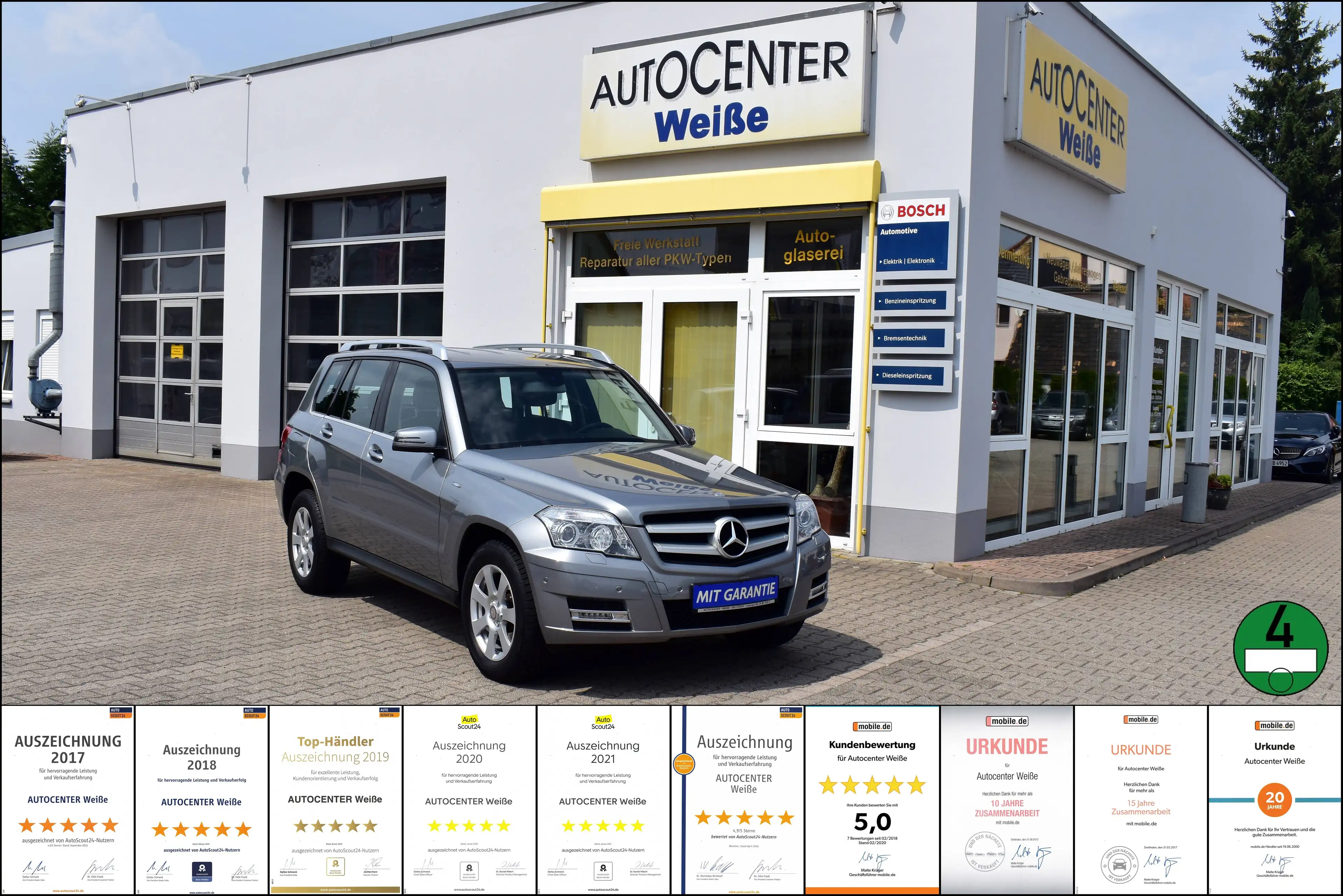 Mercedes-Benz GLK 220 GLK 220 CDI BlueEfficiency 1.-Hand Scheckheft